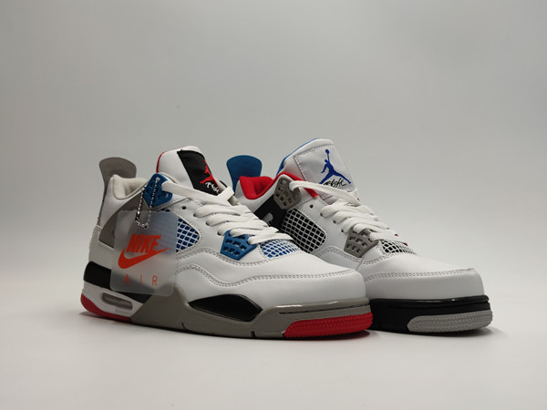 Men's Hot Sale Running weapon Air Jordan 4 White Shoes 099 Men's Hot Sale Running weapon Air Jordan 4 White Shoes 099